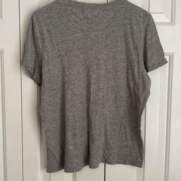Madewell Premium Standard 01. The Shrunken Tee Heather Gray‎ XXS NWT - Picture 5 of 6